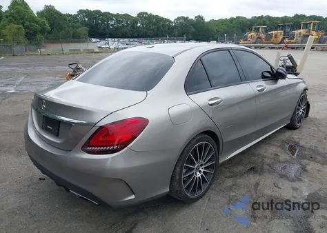2019 Mercedes-Benz C 300 из США, поврежденный, VIN 55SWF8DB6KU311910